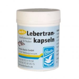 Backs liver oil capsules 100шт — Toppigeons