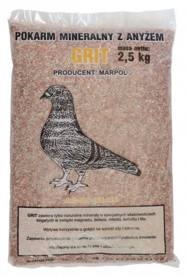 MARPOL GRIT 2kg. — Toppigeons