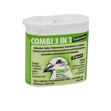 DAC Pharma Combi 3 in 1 D063 50таб — Toppigeons