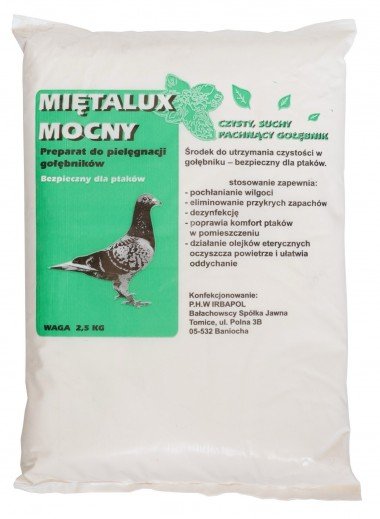  Irbapol MIETALUX MOCNY 2kg. Дезінфекція   — Toppigeons