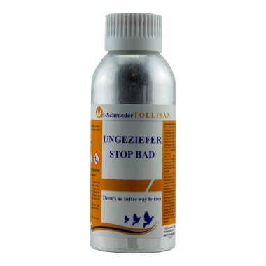 TOLLISAN VERMIN STOP BATH — Toppigeons