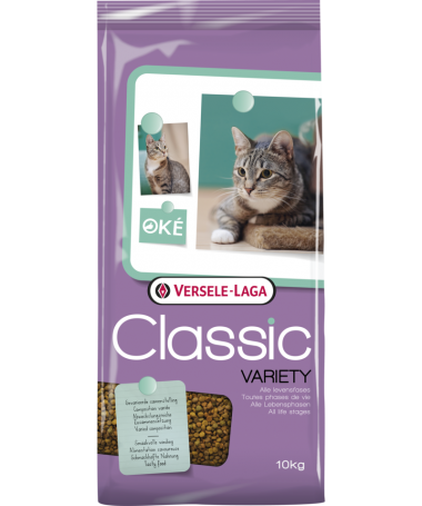 Корм Versele Laga Classic Cat Variety для кішок 10kg. — Toppigeons