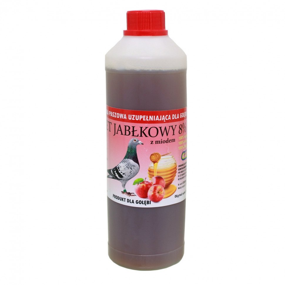 Ocet Jablkowy 8% z miodem 1л. фото 1 — Toppigeons