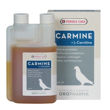 VERSELE-LAGA - Carmine - 250ml (l-карнітин, вітаміни, амінокислоти, супер енергія) — Toppigeons