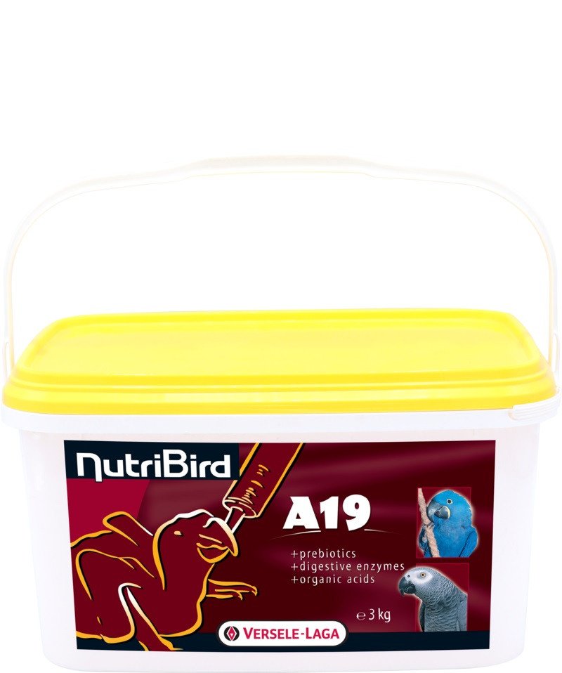 Versele Laga NutriBird A19 3кг молоко для птенцов крупных попугаев фото 1 — Toppigeons