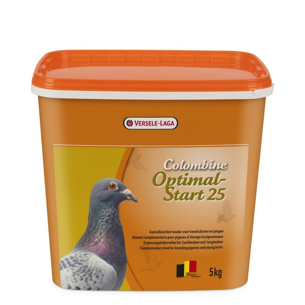 VERSELE-LAGA - Colombine Optimal Start 25 - 5 кг (белки, витамин Е) фото 1 — Toppigeons