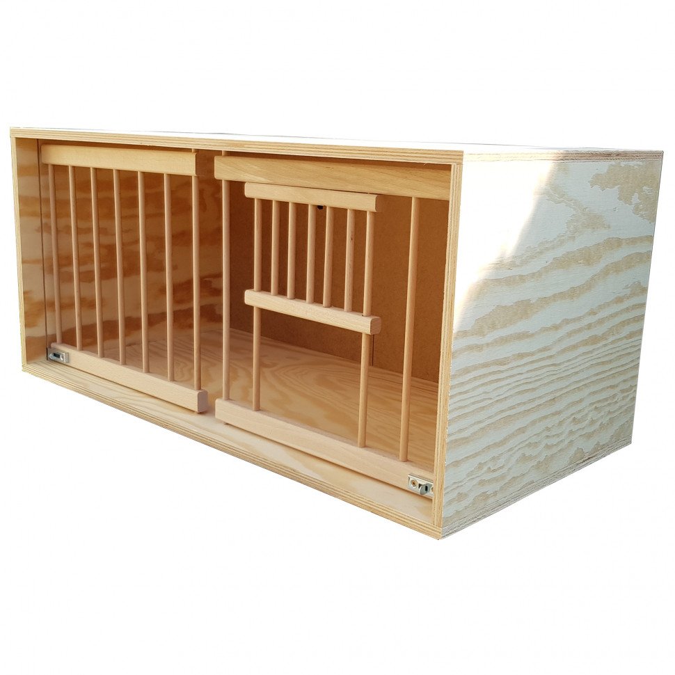 Паровочних бокс без решітки 78x36x39,5см фото 1 — Toppigeons