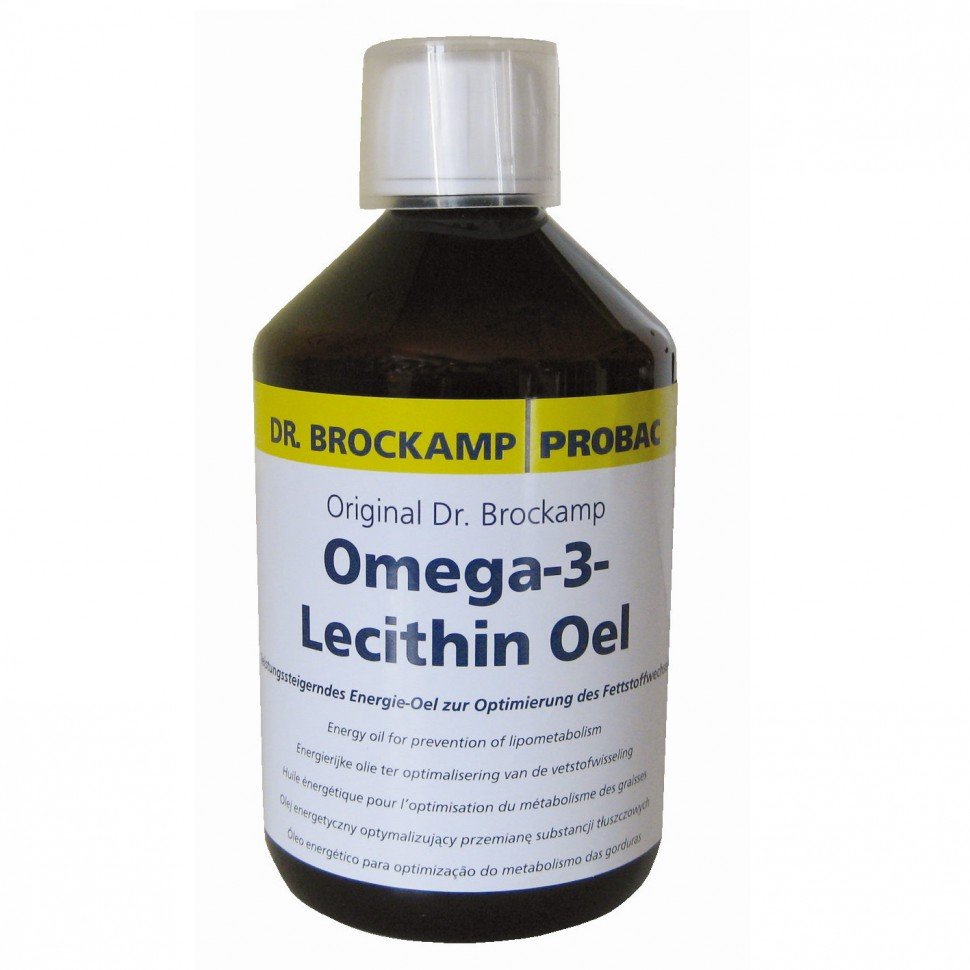 Dr. Brockamp - Omega 3 Lecithin Oel - 500мл (лецитиновое масло) фото 1 — Toppigeons