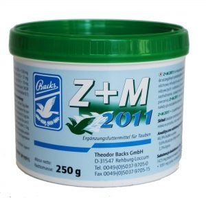 Backs Z + M 2011, (Breeding + Moulting 2011) 250г — Toppigeons