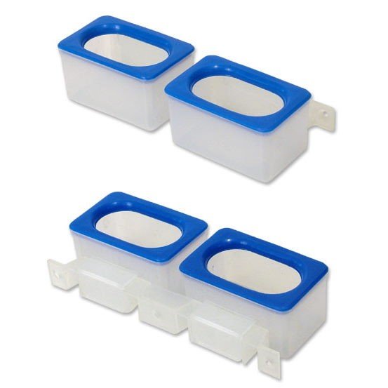 Двойная кормушка с ручкой M-X (art 7) фото 1 — Toppigeons