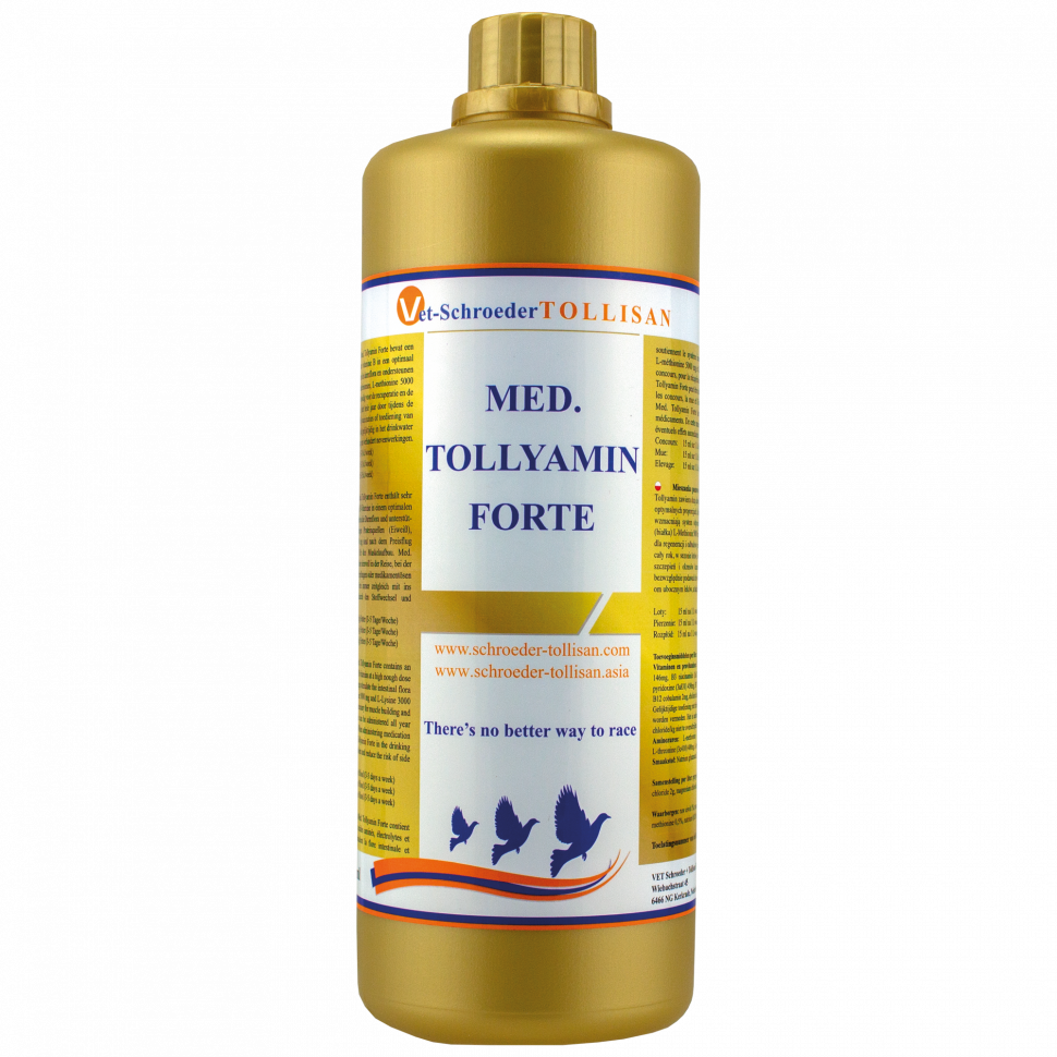 Tollisan - Tollyamin Forte - 1л (аминокислоты, электролит, витамин B) фото 1 — Toppigeons