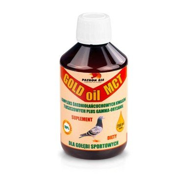 Укрепляющие питание для голубей Patron GOLD OIL MCT® — Toppigeons