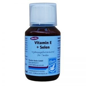 Backs Vitamin E + Selenium 100мл — Toppigeons