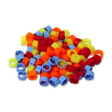 Кільця для голубів 8мм M-X 100шт. (Art 27) — Toppigeons